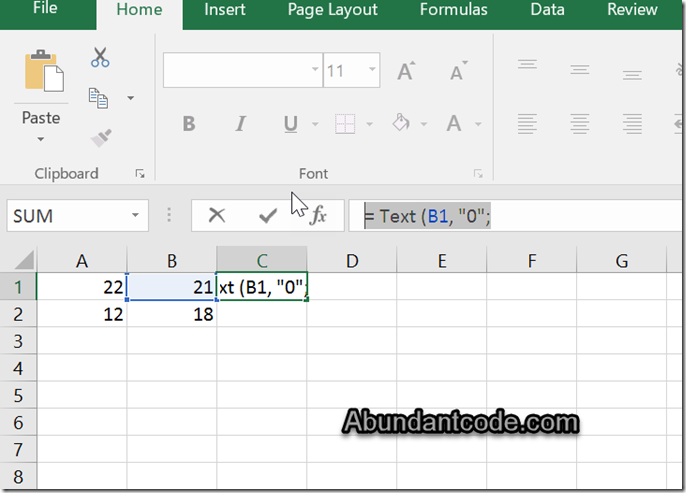 How to convert number to text in Excel?