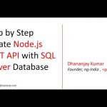 Video – Step by Step Create Node.js REST API with SQL Server Database by @debug_mode