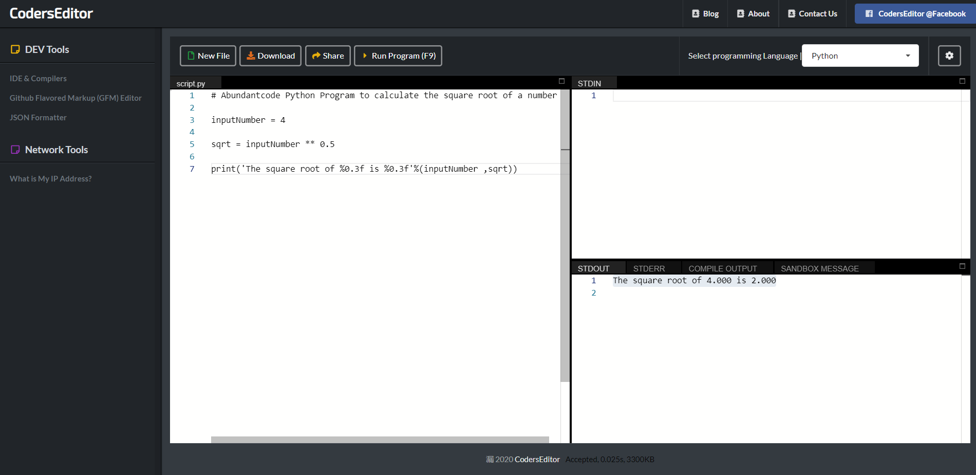 python-program-to-find-the-square-root-of-number-python-examples