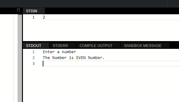 C++ Program to Find if a Number is Odd or Even