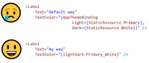 Improve .NET MAUI’s AppThemeBinding? (Matt Lacey)