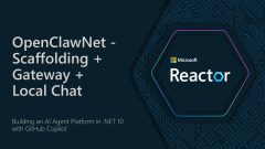 OpenClawNet – Scaffolding + Gateway + Local Chat