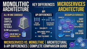 Microservices with .NET – 01: Microservices vs Monolithic Architecture vs APIs